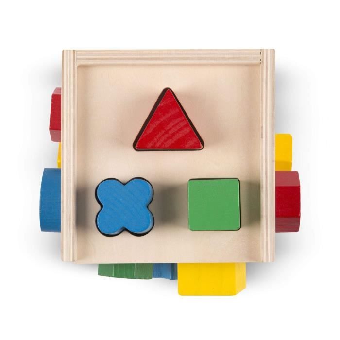 Melissa & Doug - 10575 - Cube De Tri De Formes