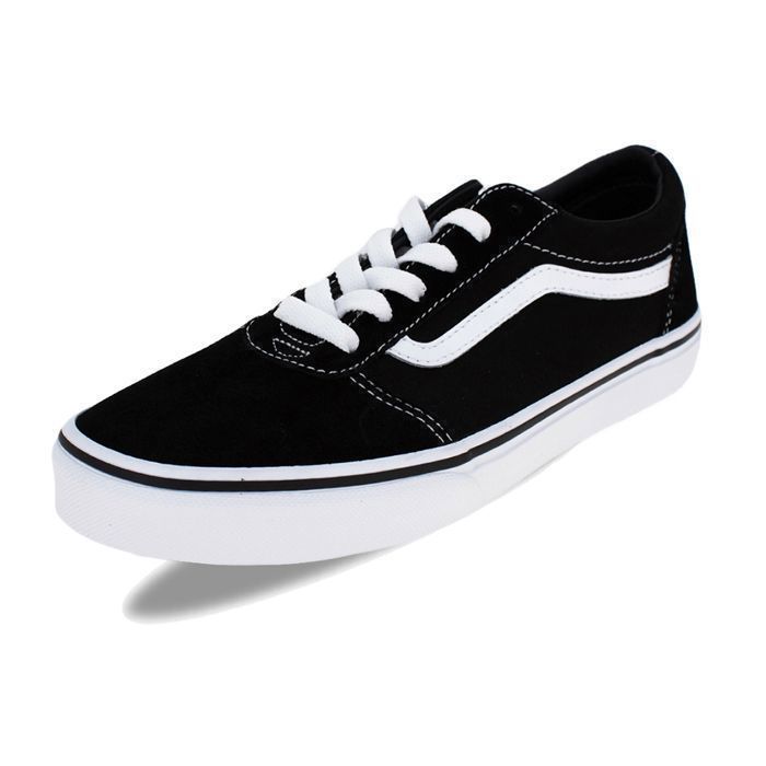 VANS Basket Ward Suede Noir/Blanc Unisex