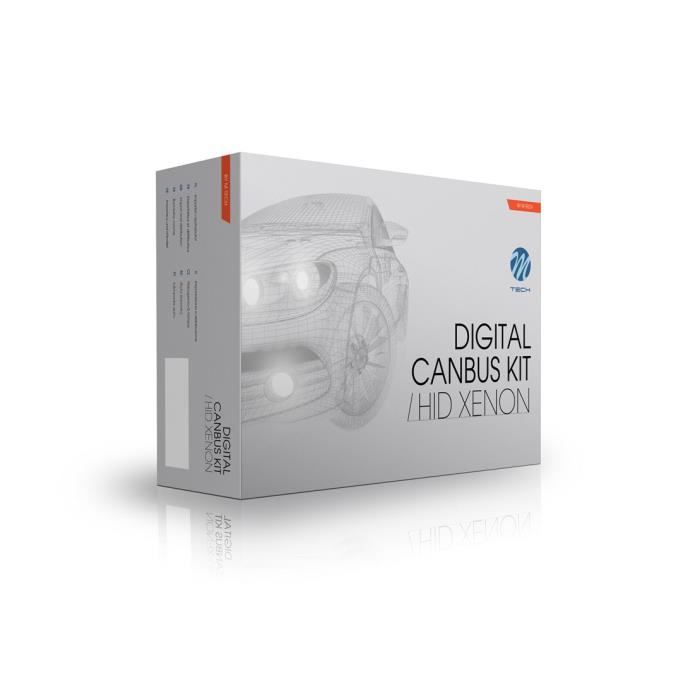 Kit de conversion Xénon M-Tech Canbus H7 6000K