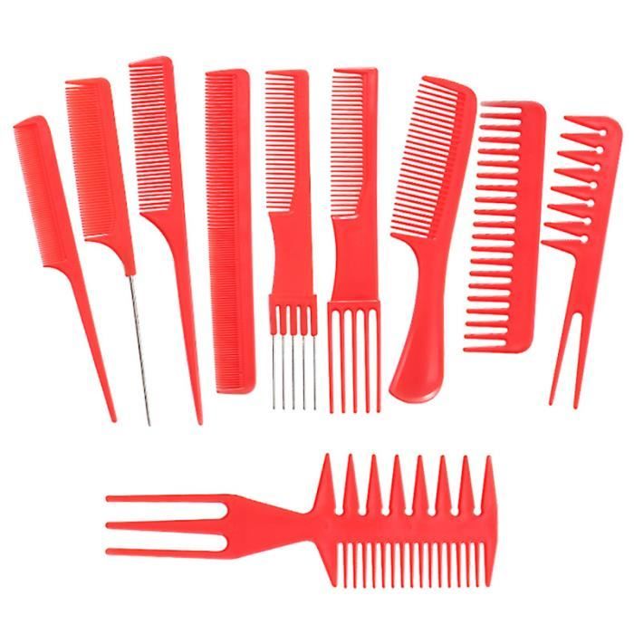 Peigne de lissage professionnel de la maison de coiffeur 20pcs BROSSE MANUELLE - PEIGNE