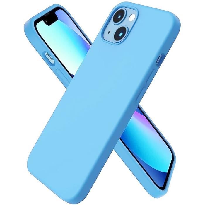 Coque Silicone Mat Pour iPhone 13 (6,1\