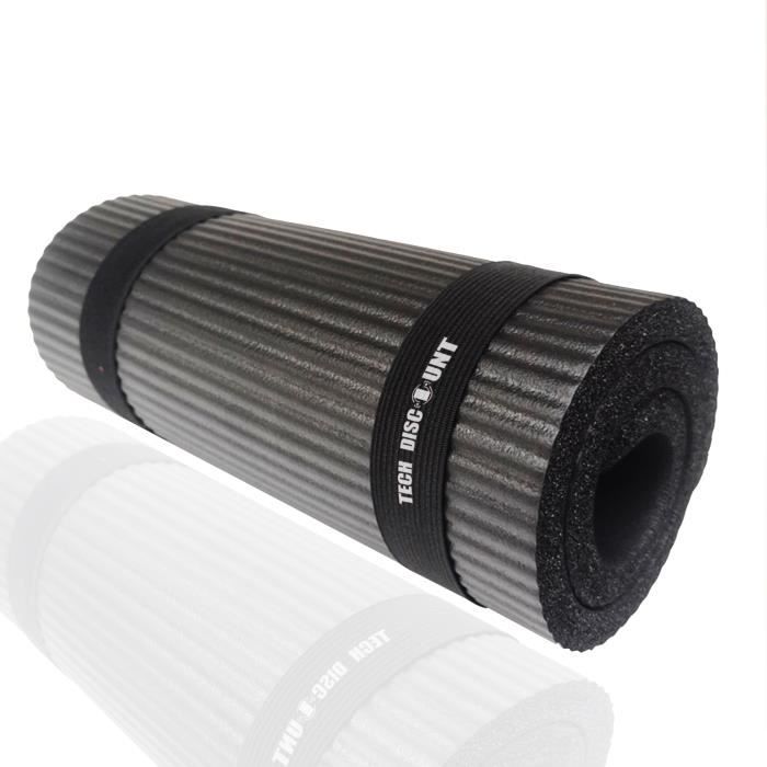 Tapis Yoga antidérapant léger épais auxiliaire sport fitness perte de poids durable confort support coudière 15mm exercice qualité