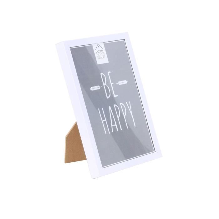 Cadre photo design Home Factory - L. 10 x 15 cm - Blanc