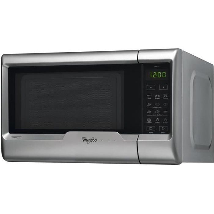 Whirlpool MWD 122 SL - Four micro-ondes grill - pose libre - 20 litres - 700 Watt - argenté(e)
