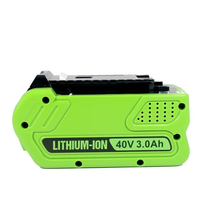 Batterie 40 V 3 Ah pour souffleur/aspirateur sans fil à vitesse
