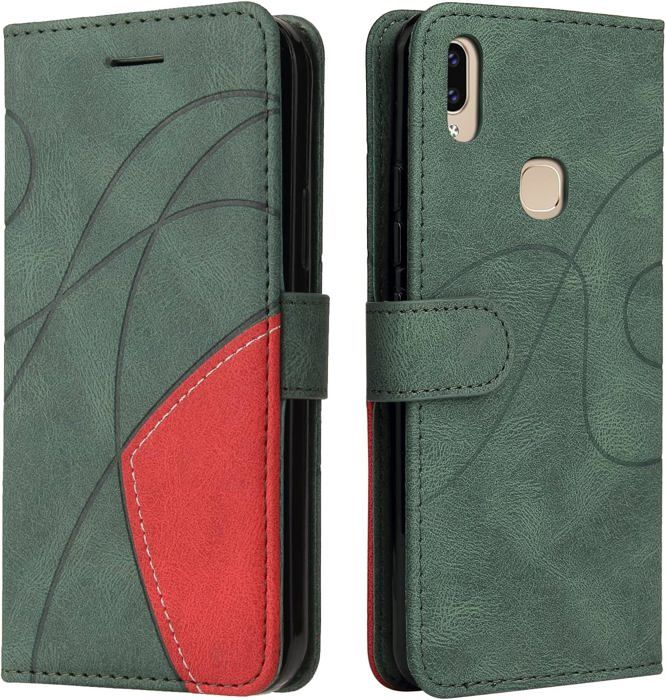Étui Portefeuille Oxford Cuir PU Pour Crosscall Core-X5 - Coque Robuste Avec Rabat Magnétique