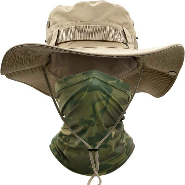 SINMI Chapeau Boonie De Camouflage Extérieur épaissir La Casquette Tactique Militaire Pour Le Camping De Chasse Camouflage Cp