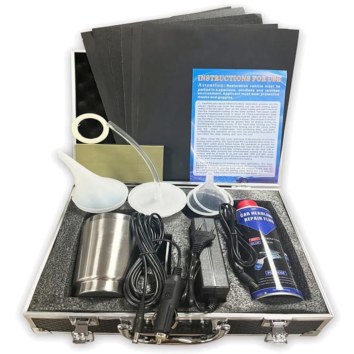 Kit de restauration de polissage de phares de voiture ensemble