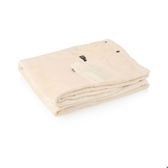 Couverture chauffante sans fil 150 x 80 cm Batterie externe 5 000 mAh - vue 2