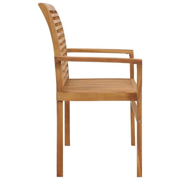 Sale 2026 Banc de jardin - BURKE - Banquette balcon - 112 cm - Bois de teck solide BB624