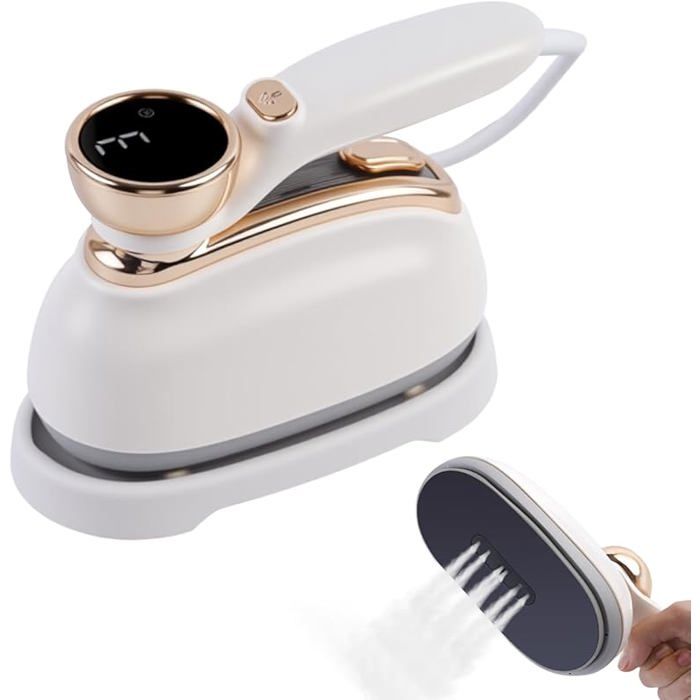 Mini Fer à Vapeur Voyage Vortex Iron Lite Black – 436W, Compact & Puissant Pour Retouches Rapides
