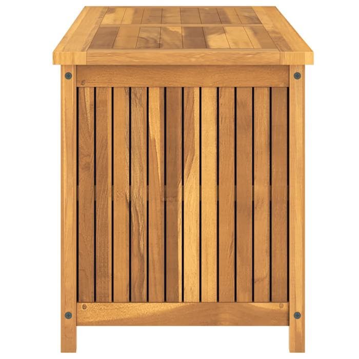 SALE BoutiqueCOFFRE DE JARDIN - YUNYAN - Boîte de jardin - MEUBLE JARDIN - 114x50x58cm Bois massif de teck _9000223