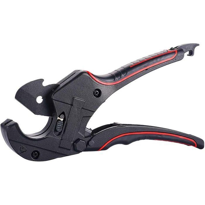 Coupe-tube PVC - 63 mm - Pince coupe tubes - Acier au carbone - Aluminium - Ressort intégré - Coupe précise HBCL