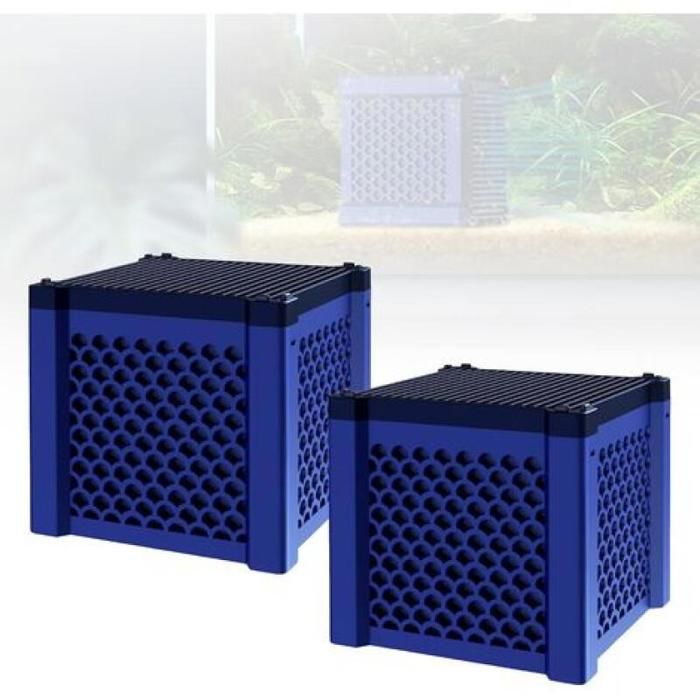 Lot de 2 Cubes Purificateurs deau pour Abreuvoir à Chevaux Filtre Purificateur dabreuvoir pour Bétail