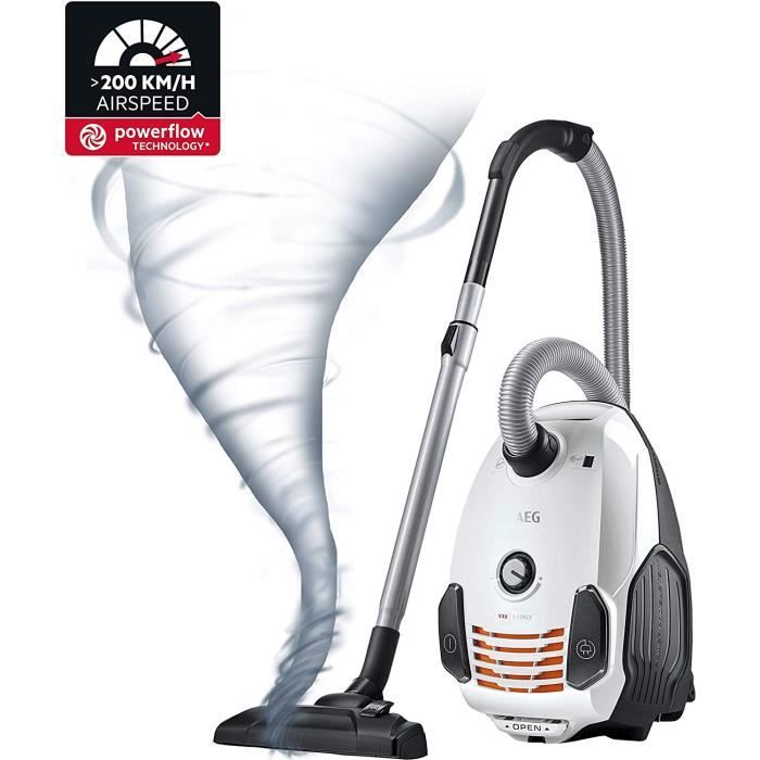 Aeg VX6-2-IW-5 Aspirateur avec Sac 800W Blanc