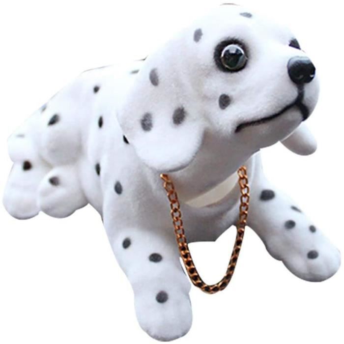 Figurine Qui Bouge la Tête Jouet Forme de Chien pour Décoration de Voiture Dalmatien Cdiscount