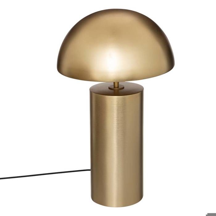 Lampe Champi en métal H50cm doré - Atmosphera Créateur dintérieur