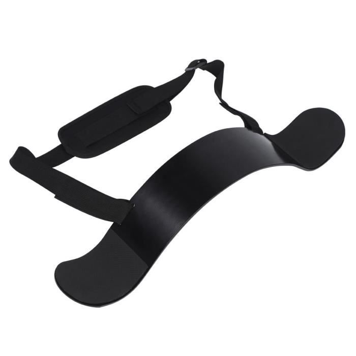 Isolateur Biceps Cikonielf En Alliage D'aluminium - Blaster Bras Réglable - Pour Curl Biceps Et Isolation - 61,5x13,5x11 Cm