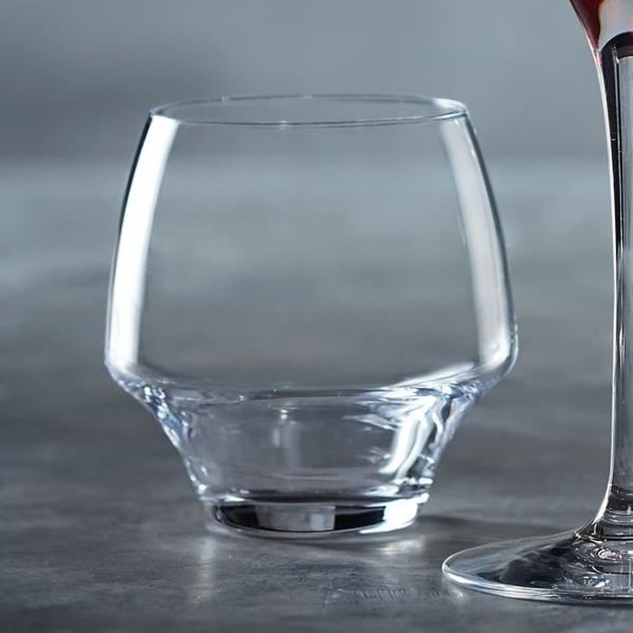 6 verres à eau 38cl Open Up - Chef&Sommelier - Cristallin design original 30% plus résistant