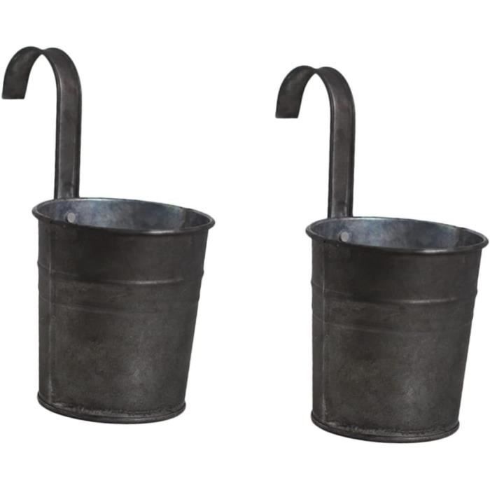 Jardinières Suspendues Jardinière En Plastique Avec Drainage Et 4