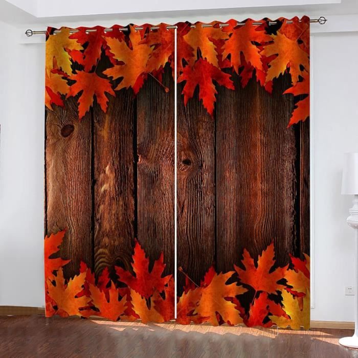 DUALIFE Lot De 2 Panneaux De Rideaux Occultants En Lin De 274 Cm De Long, Rideaux