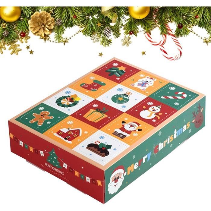 Boîte Vide De Noël - Coffret Cadeau Chocolat Bricolage 5 Pièces Avec 12  Grilles Et Surprise Au Doigt,Coffret Cadeau De Vacanc[H4245] - Cdiscount  Beaux-Arts et Loisirs créatifs