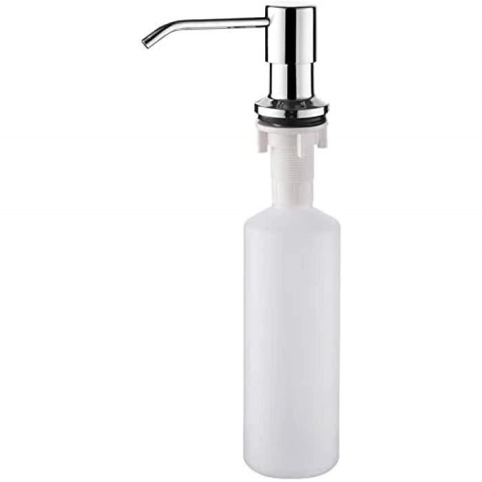 Distributeur De Savon Ibergrif M34040B - Avec Bouteille 500ML Et Rallonge 1m Pour Évier