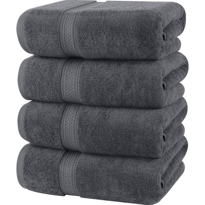Serviettes De Bain Luxe TOWELBAY 800 G/m² - 100% Coton Égyptien - Ultra Douces Et Absorbantes