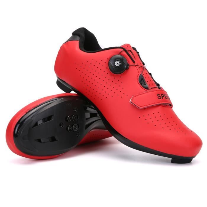 Chaussures De Cyclisme VTT/Route Polyvalentes - Crampons Compatibles SPD, Look, Etc. - Tailles 38 à 47