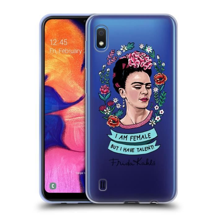 Officiel Frida Kahlo Feminisme Art Et Citations Coque En Gel Molle Pour Samsung Galaxy A10 19 Cdiscount Telephonie