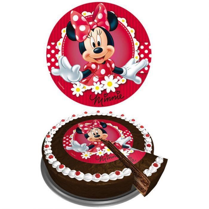 Disque Azyme Sucre Minnie Decoration Gateau Cdiscount Jeux Jouets Disque Azyme Sucre Minnie Decoration Gateau Cdiscount Jeux Jouets