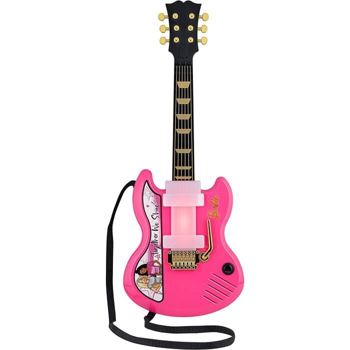 EKids Barbie Guitare pour Enfants avec Musique intégrée et Barre Whammy - Jouet  Musical pour Les Fans de Barbie Toys pour Fill[138] - Cdiscount Jeux -  Jouets