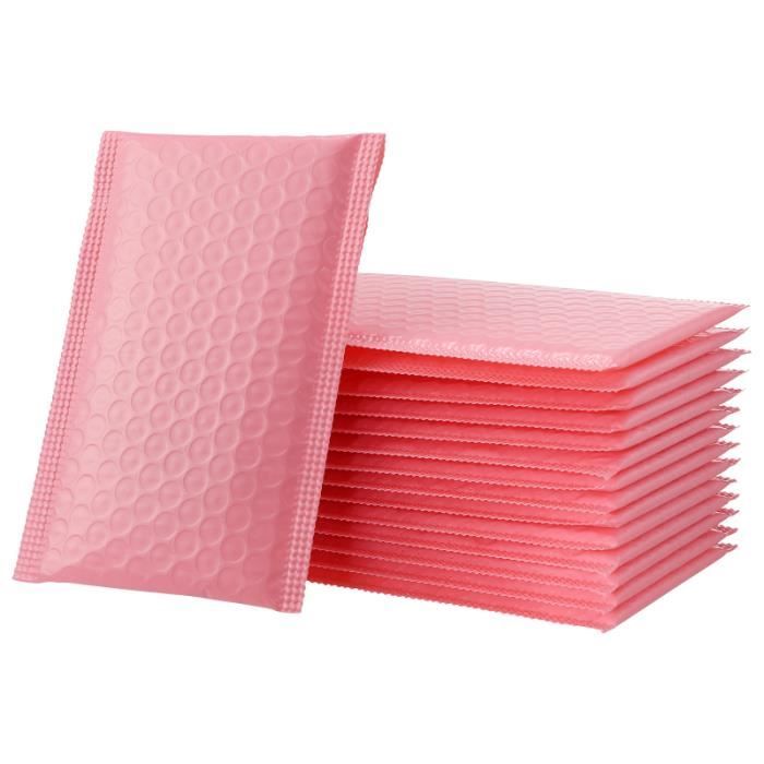 Housse de rangement,Enveloppes à bulles en Poly rose, 60-30 pièces, sacs cadeaux rembourrés auto Housse de rangement,Enveloppes à bulles en Poly rose, 60-30 pièces, sacs cadeaux rembourrés auto