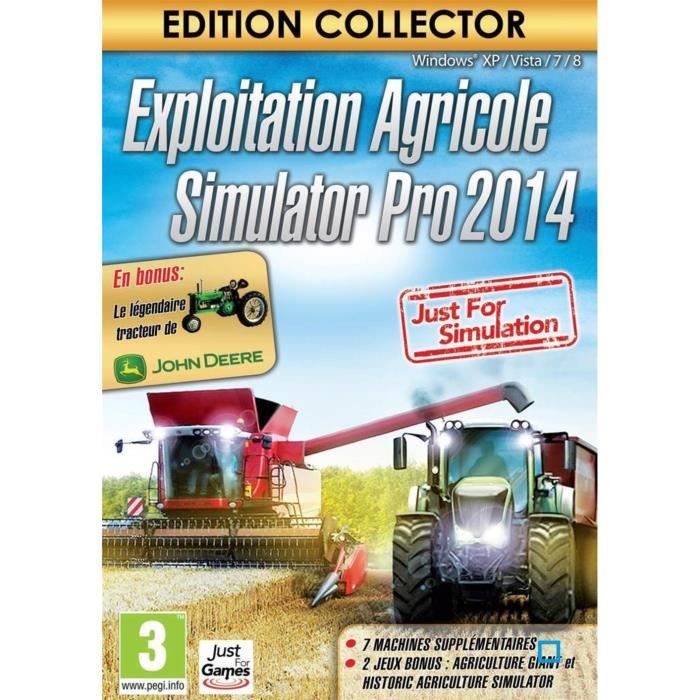 Exploitation Agricole Simulator 2014 Pro Edition Collector Pc - vue 3