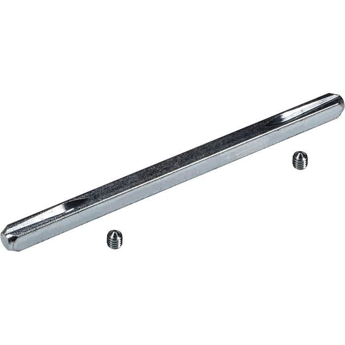 Poussoir Carré Häfele En Acier Zingué Pour Portes - 8mm, Longueur 100 à 130mm - Parfait Pour Quincaillerie De Porte