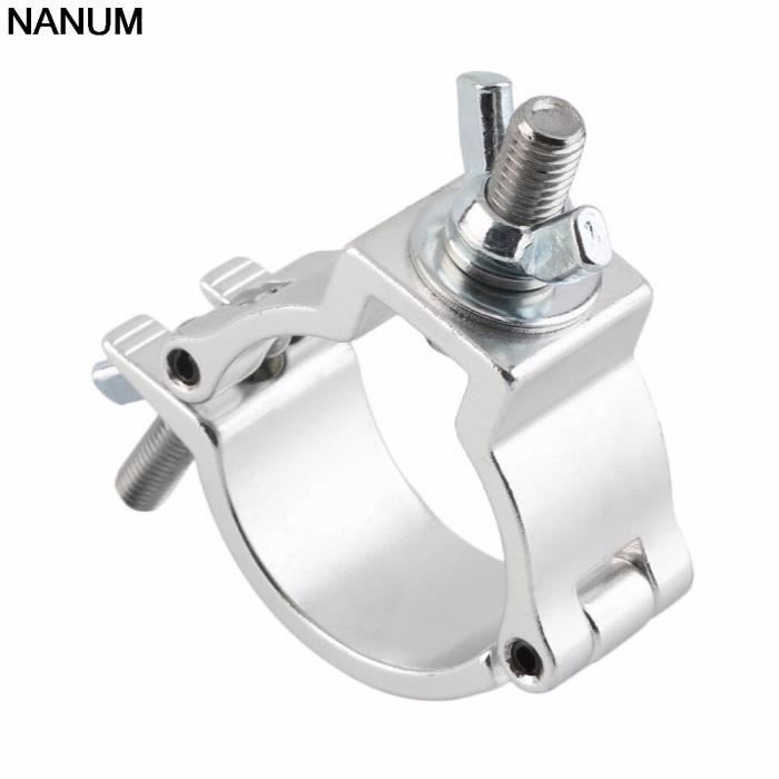 BIUDECO Crochets De Serrage En Aluminium Pour Éclairage De Scène 12X1X12Cm Pinces Réglables Pour Lumières De Scène Stables Et Sécurisées Accessoires Sono Dj Pour Installation Facile