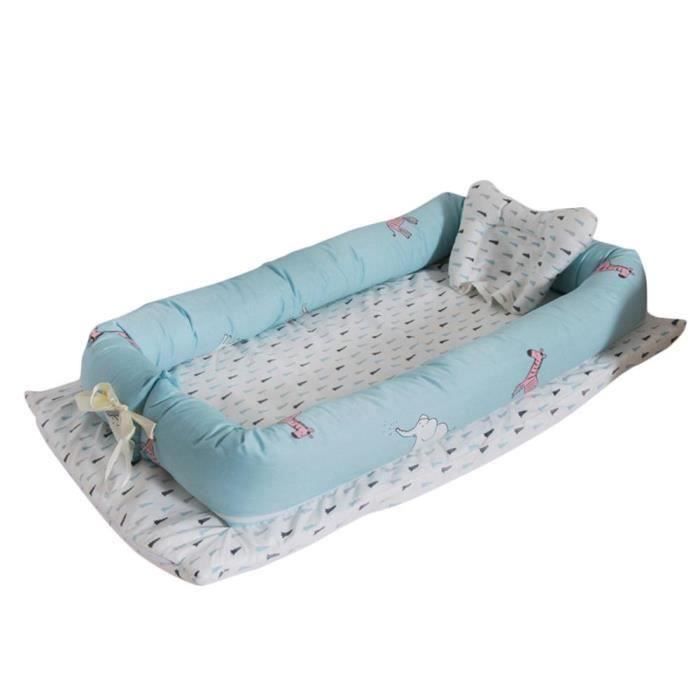 Lit De Bebe Reducteur Portable Matelas Pliant Bebe En Coton Lit Confortable Avec Oreiller Blanc L0fd Cdiscount Pret A Porter
