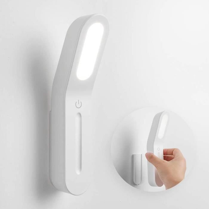 Lampe de Chevet - ZGEER - MARSEE - Veilleuse Rechargeable USB - Luminosité Réglable - Design Contemporain