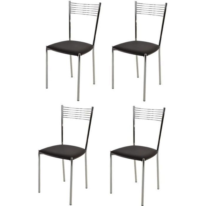 Set De 6 Chaises Venice Pour La Cuisine Et La Salle à Manger