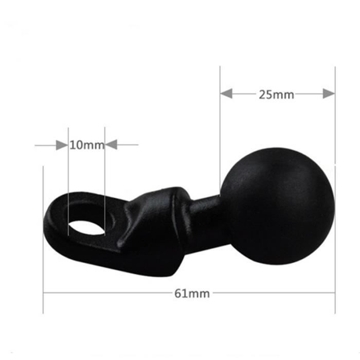 5pcs Points Montés Diamant 2.35mm - Tête Boule 10mm Pour Meulage Précision