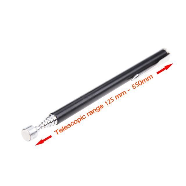 Lot De 4 Aimants Télescopiques Extensibles - Pour Ramasser Vis, écrous, Outils Dans Les Endroits Inaccessibles