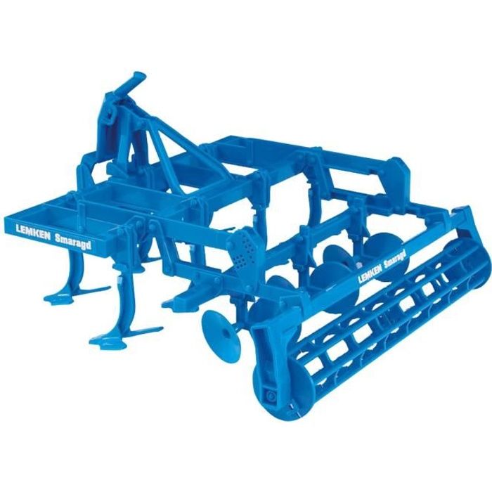 Déchaumeur jouet agricole - BRUDER - Lemken - Cylindres tournants - Compatible avec tous les tracteurs Déchaumeur jouet agricole - BRUDER - Lemken - Cylindres tournants - Compatible avec tous les tracteurs