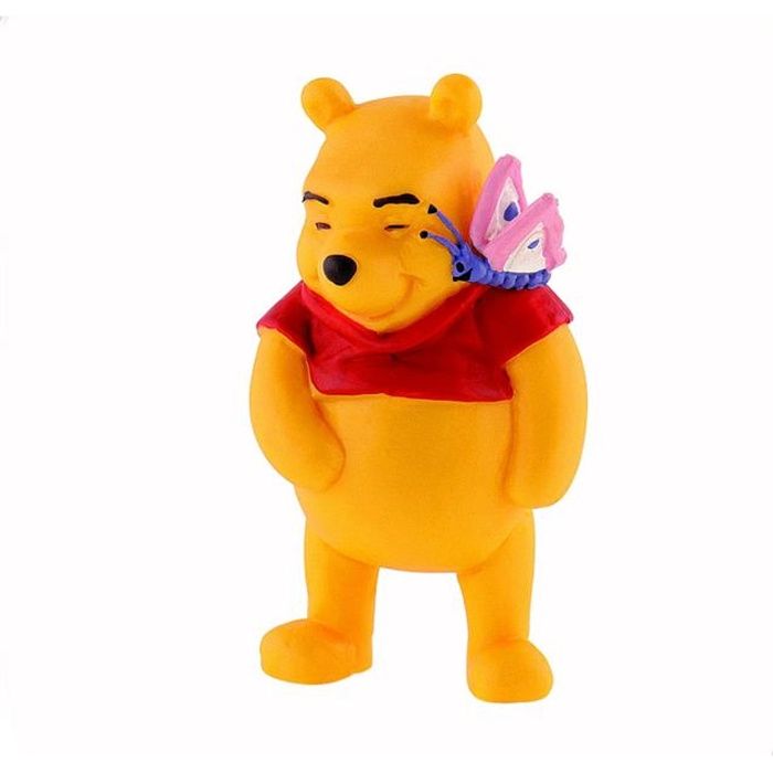 Figurine DISNEY Winnie l'ourson WINNIE AVEC PAPILLON 6 cm neuve 