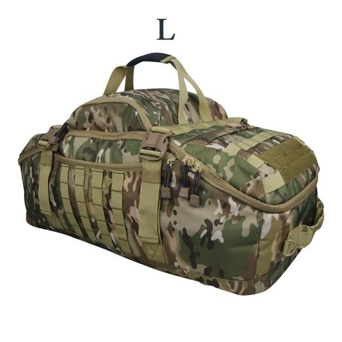 Sac de voyage Sac de sport de camping militaire pour hommes Sac de