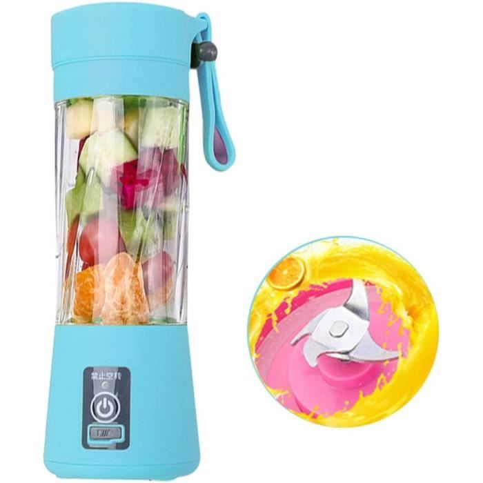 Mini Blender Smoothie Mixeur MiniBlender Mélangeur Vide Fruits Et Legumes Avec Bouteilles