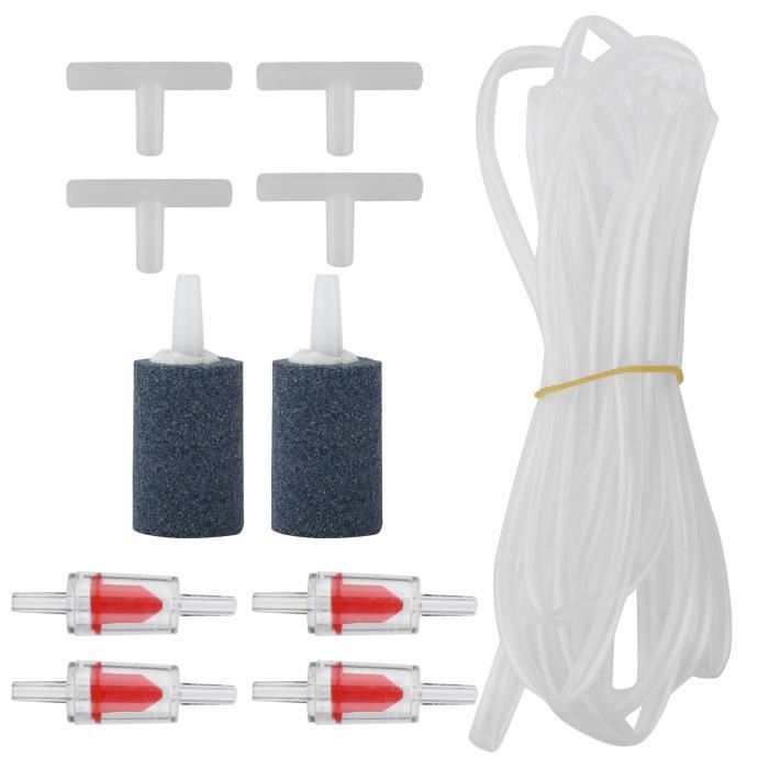 Meilleurs prix pour Kit daccessoires de pompe à daquarium avec clapets anti-retour pierres à  tuyau deau-ensemble complet pour pompes