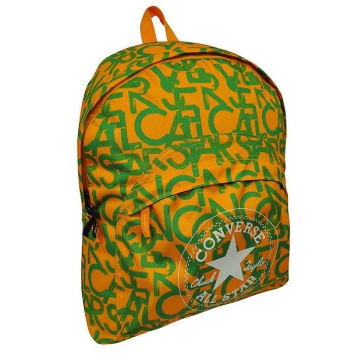 CONVERSE Grand cartable 41 cm orang Funny Colors Converse