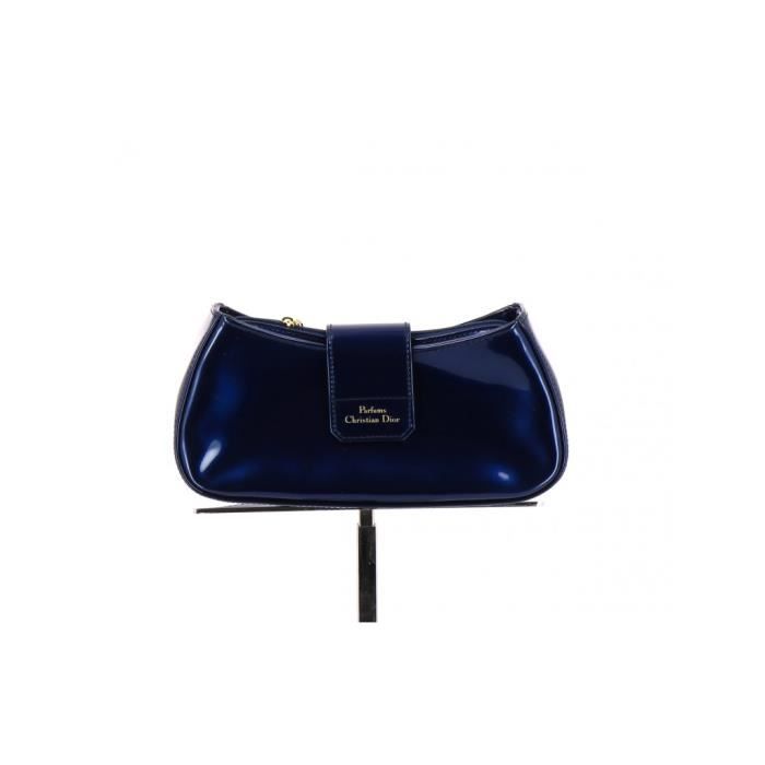 pochette dior bleu