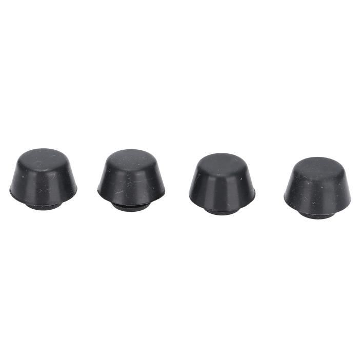Support Caisson Basse Pieds Caoutchouc Dioche 30x20mm - Lot De 8