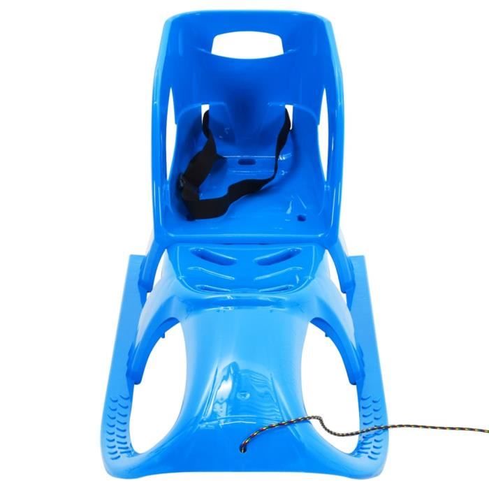 Siège De Luge Jenny EKO – Assise Sécurisée Avec Sangle, Résiste Au Froid Jusqu’à -50°C – Pour Luges En Bois